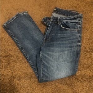 Classic Blue Denim Mens Express Straight Leg Jeans